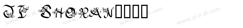 JI Shoran字体转换